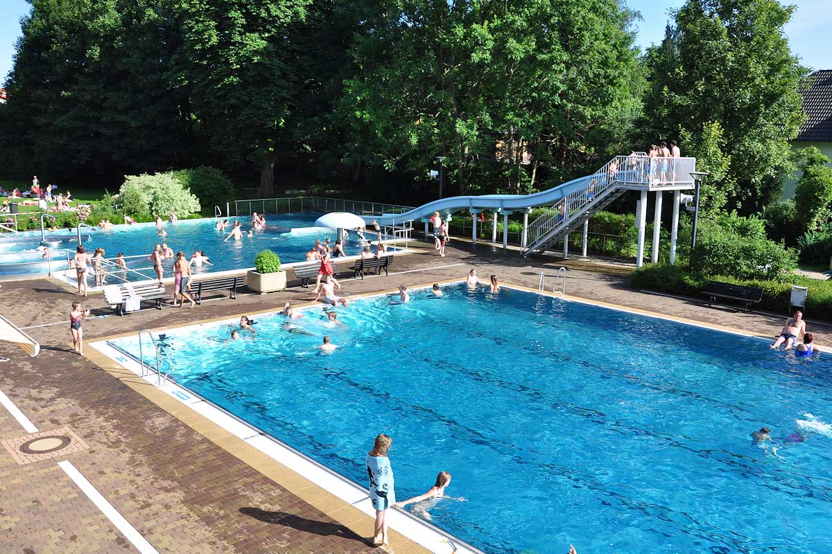 Schwimmbad in Hermsdorf